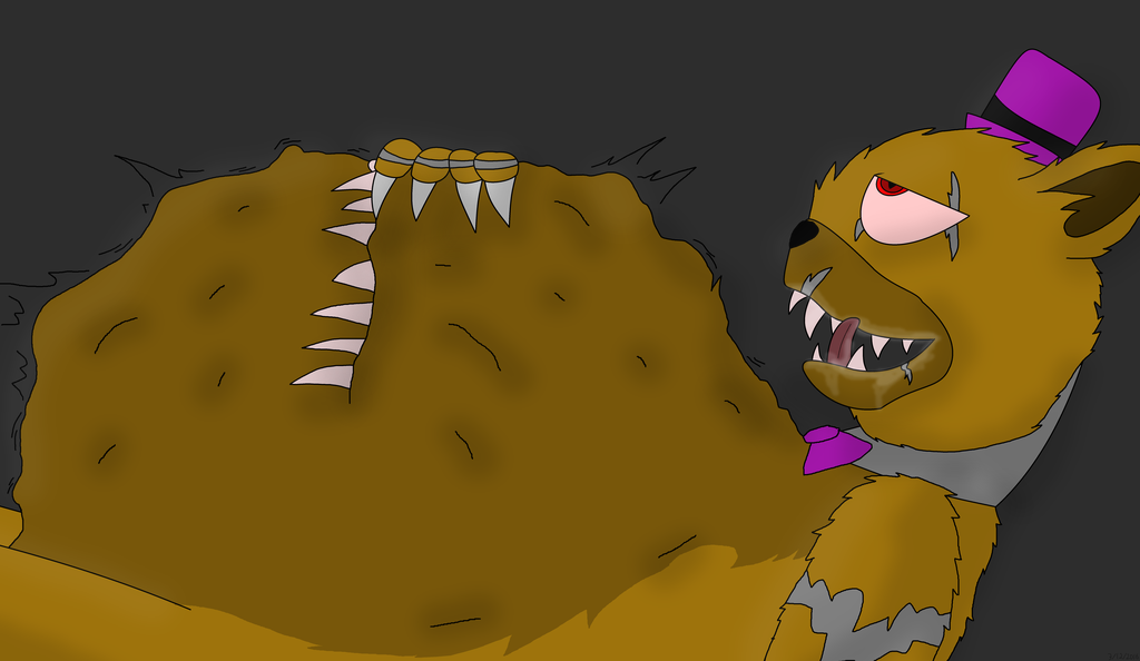 Nightmare+Fredbear+by+BalakirevaVA.deviantart.com+on+@DeviantArt