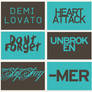 Demi Lovato Fonts