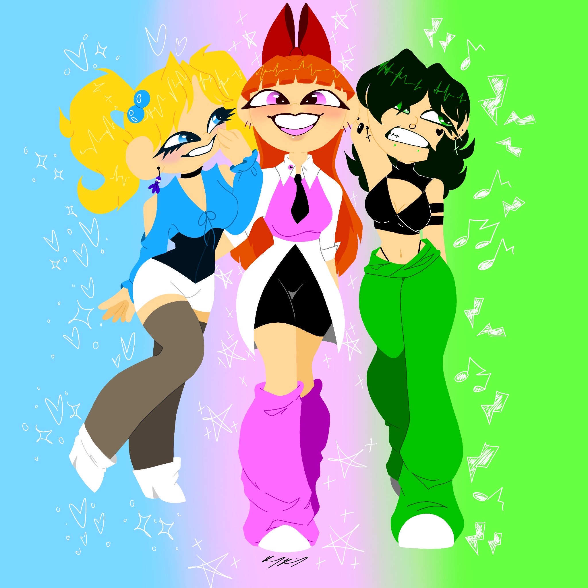 PowerPuff Girls 2025 by BreeZBing on DeviantArt