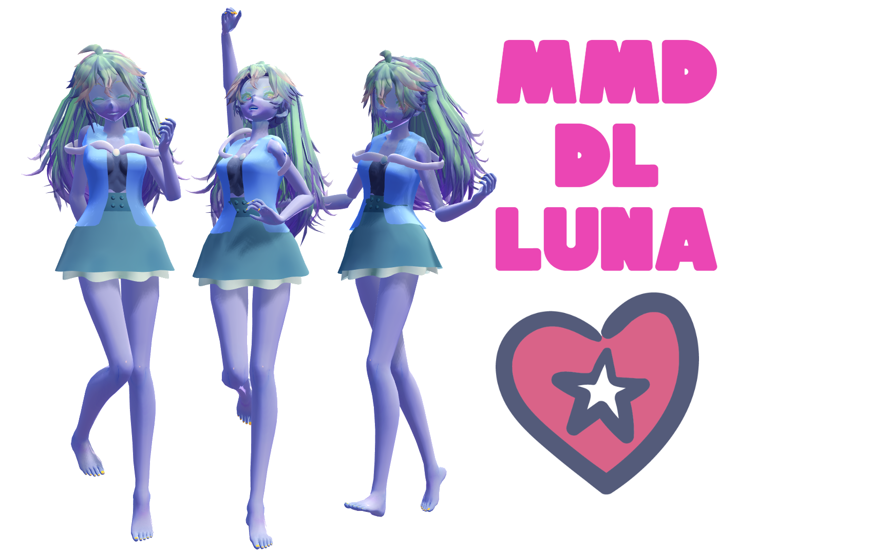 MMD LUNA DL by Danielaaydee on DeviantArt