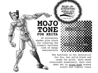 Mojo Tone preset bundle for Krita