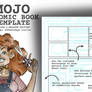 Mojo Comic Book Template V2 for Krita