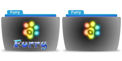 Furry Coloflow Folder Icon