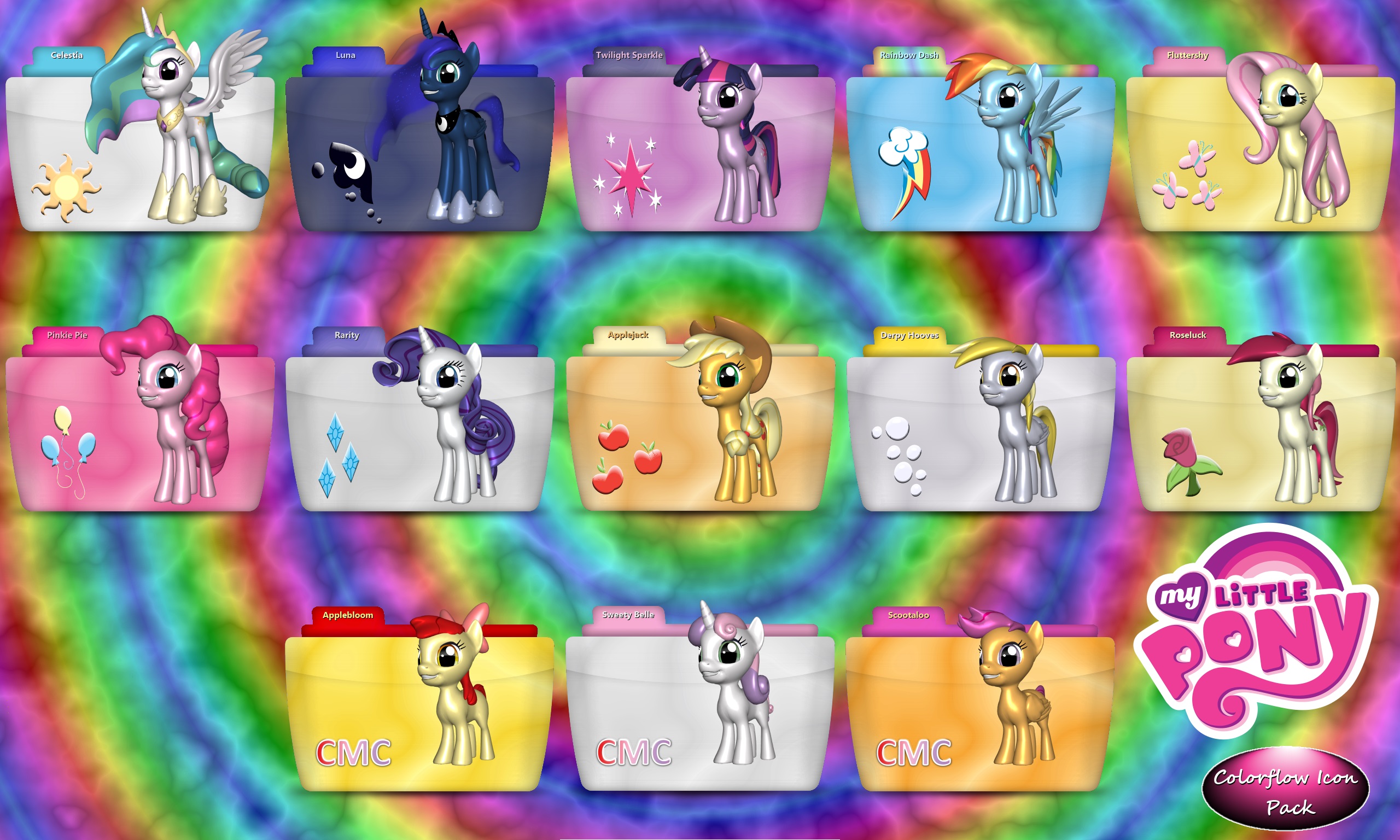 MLP Colorflow Folder Icons