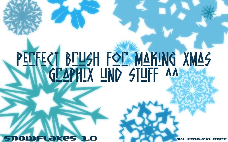 Snowflakes Brush