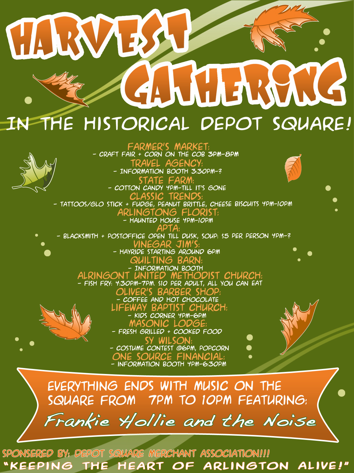 Harvest Gathering Flyer