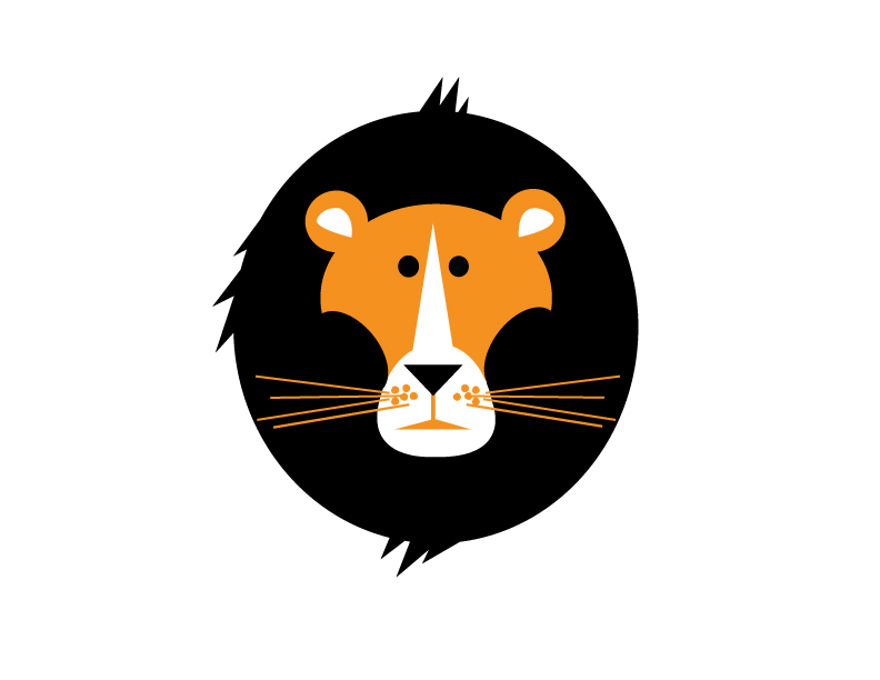 Really Simple Lion Vector - Learning