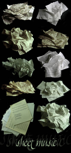 Sheet Music Pack