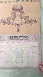 Calendar Flipthru - Birthstone Goddesses VISAGE