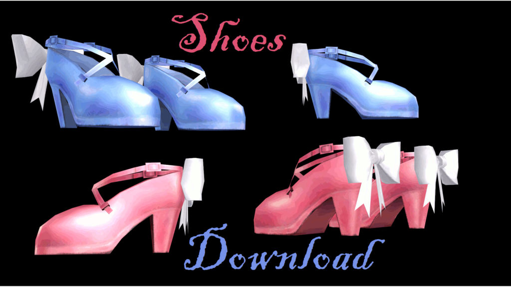 mmd shoes female