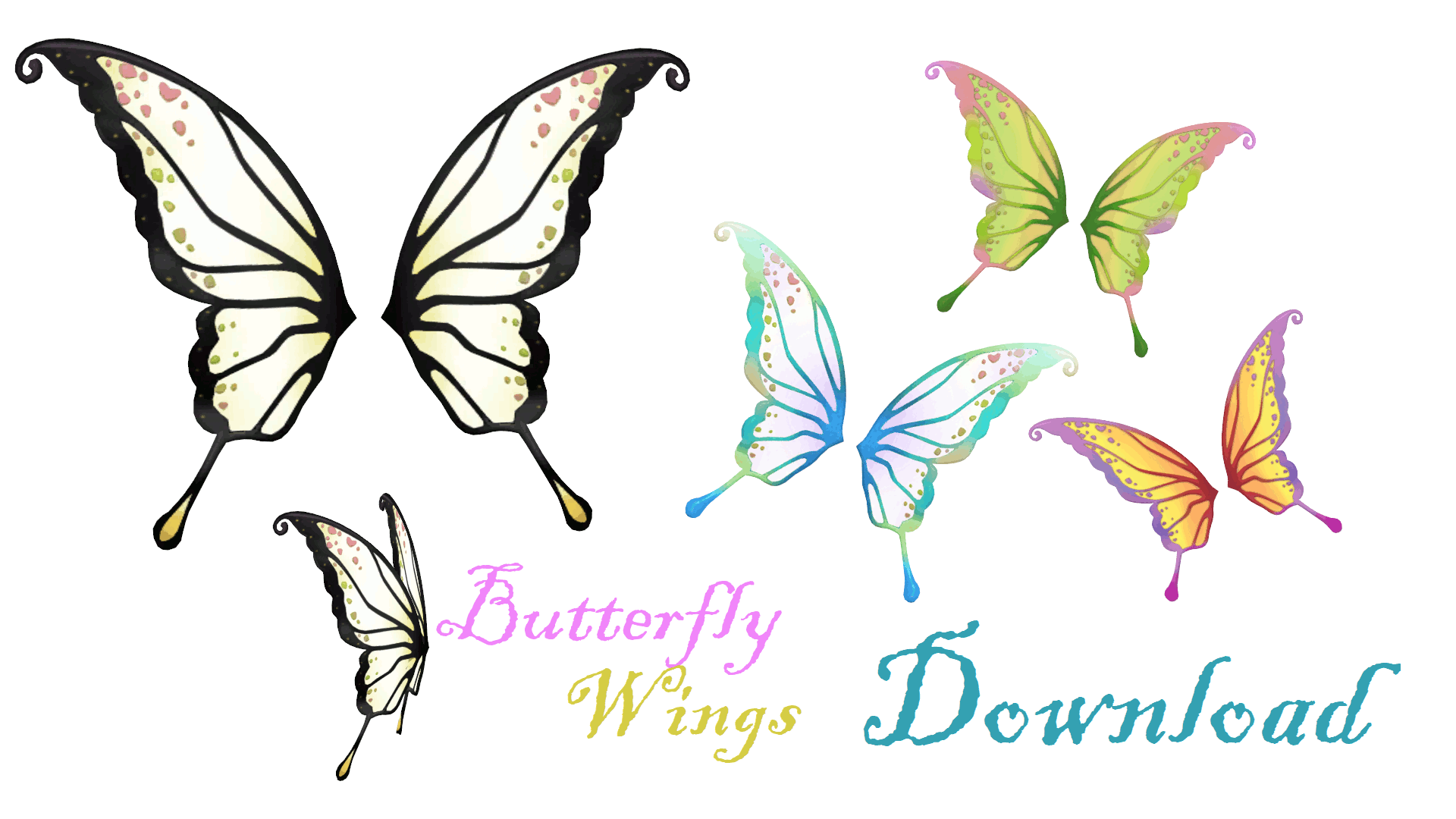 [MMD] Butterfly wings