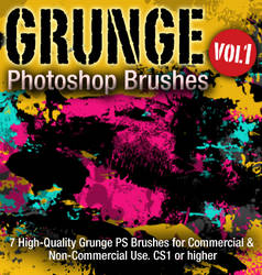 Grunge Brushes Vol 1