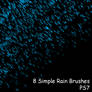 PS7 - 8 Simple Rain Brushes