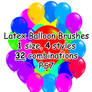 PS7 - 32 Latex Balloon Brushes
