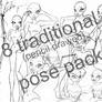 Traditional poses pack