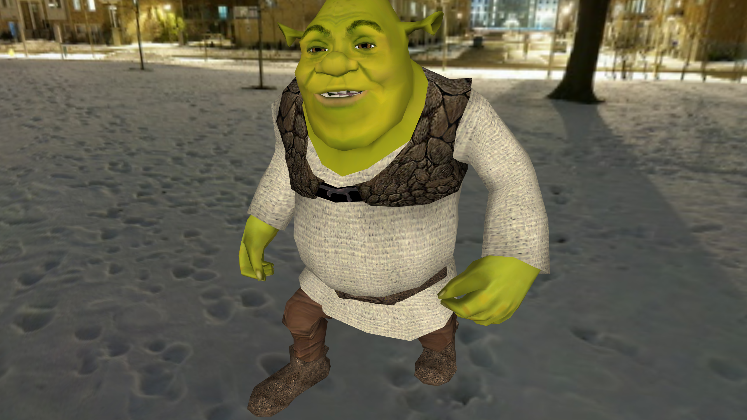 Shrek out side!! Png meme by Kylewithem on DeviantArt