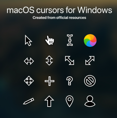 mac cursor pack - for windows vista - 11 by burgerpum on DeviantArt