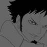 One Piece - LAW 683 Lineart PSD