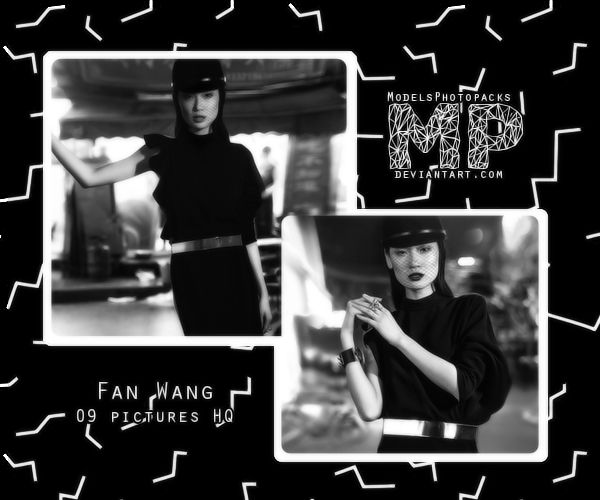 Photopack 032 // Fan Wang by ModelsPhotopacks on DeviantArt