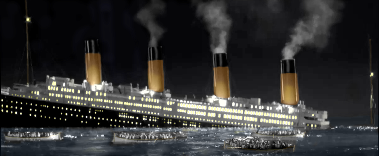Sinking Out Of Sight By Rms Olympic On Deviantart