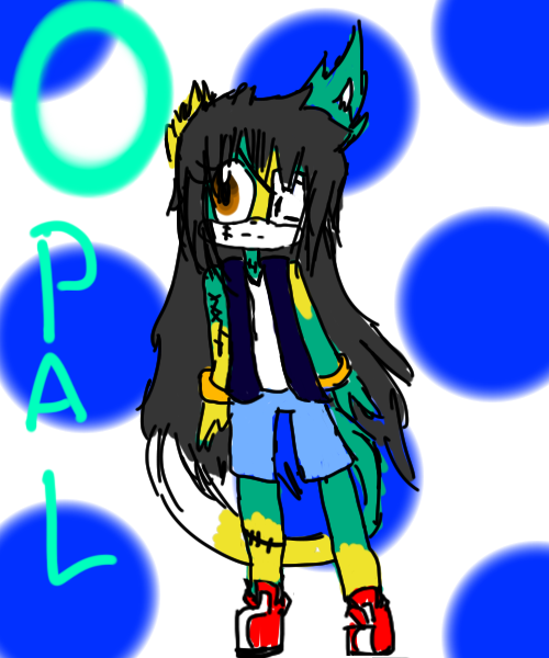Opal the cat by umbreonLover56 on DeviantArt