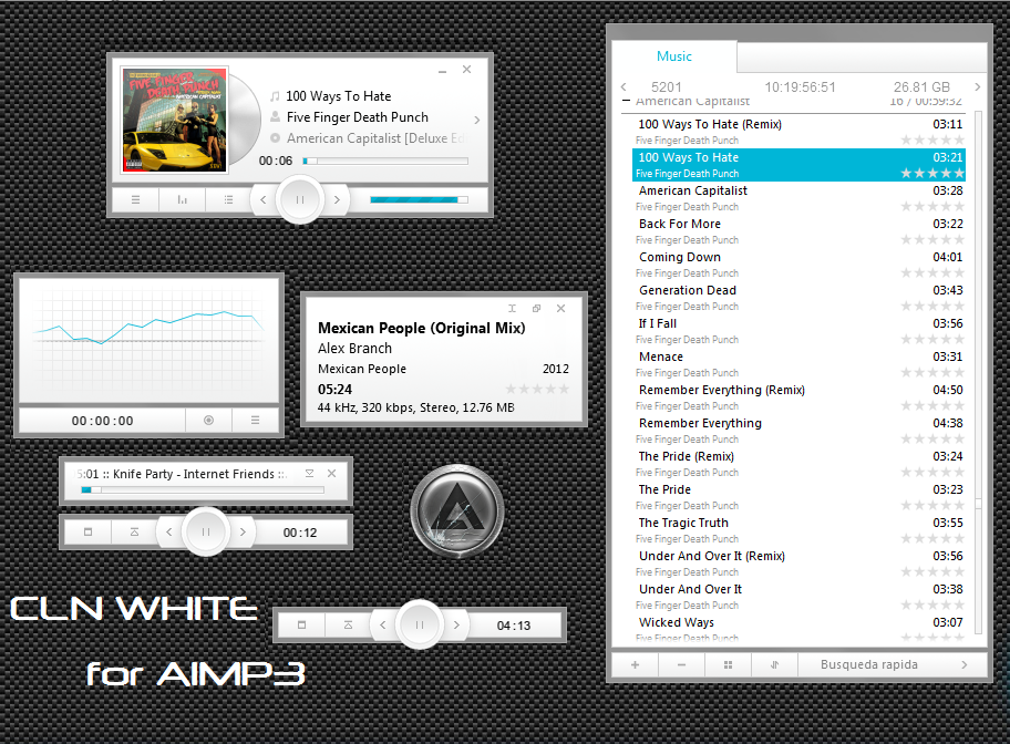 CLN White for AIMP3