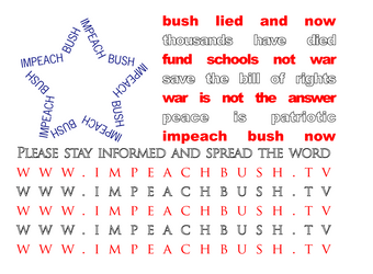 impeach bush