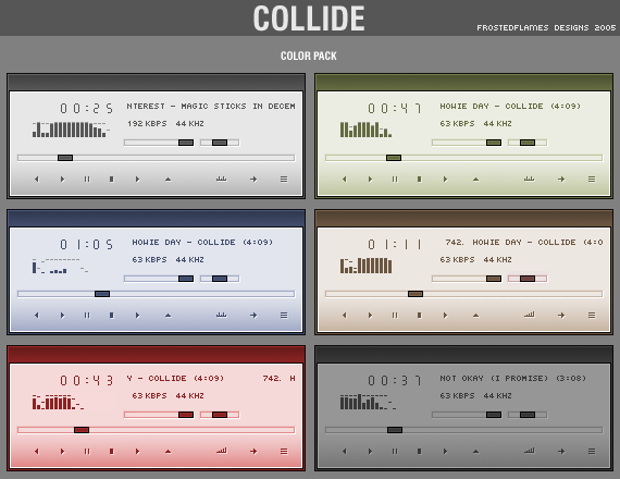 collide color pack