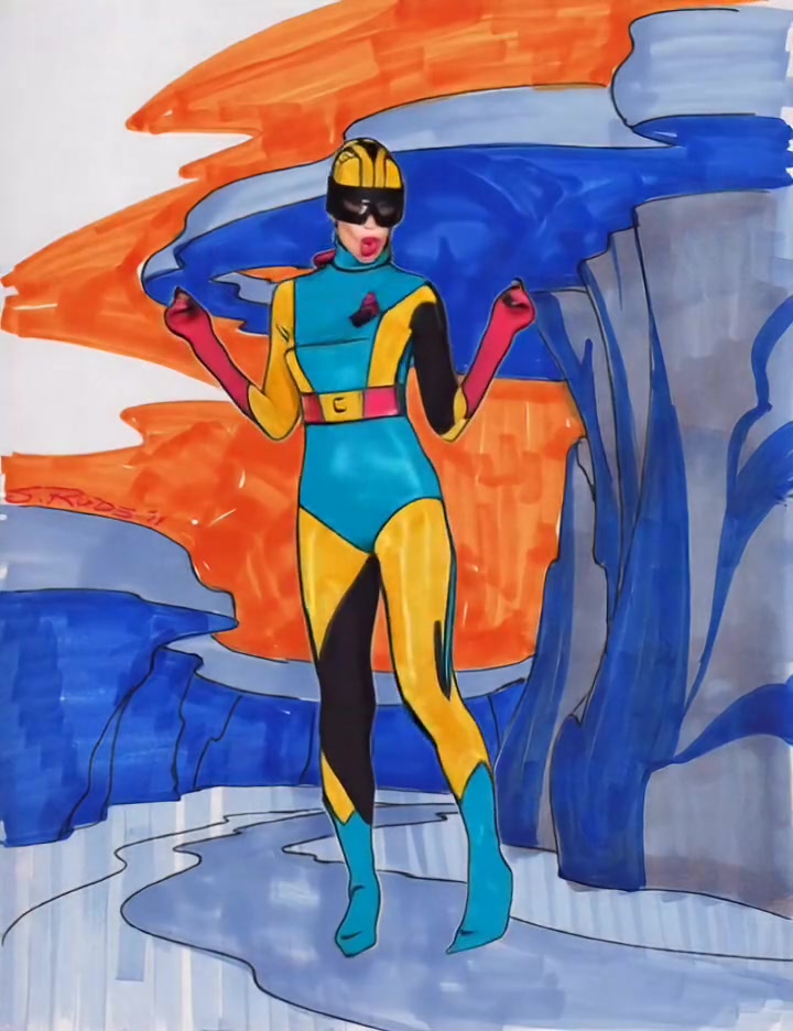 Jan from Space Ghost Slow 'n Seductive by MikePizzolato on DeviantArt