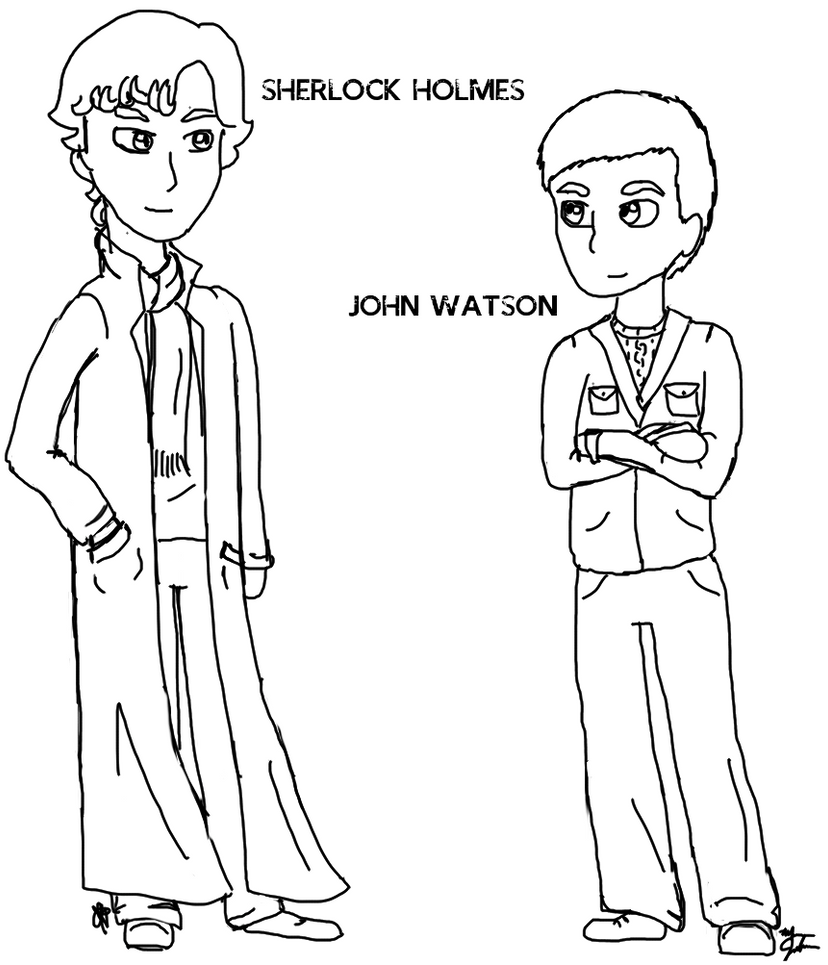 Sherlock Coloring Book Project by Robinstar99 on DeviantArt