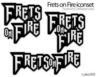 Frets on Fire logo and icons