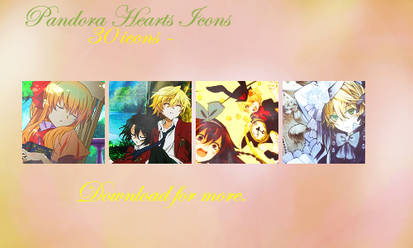 30 Pandora Hearts Icons