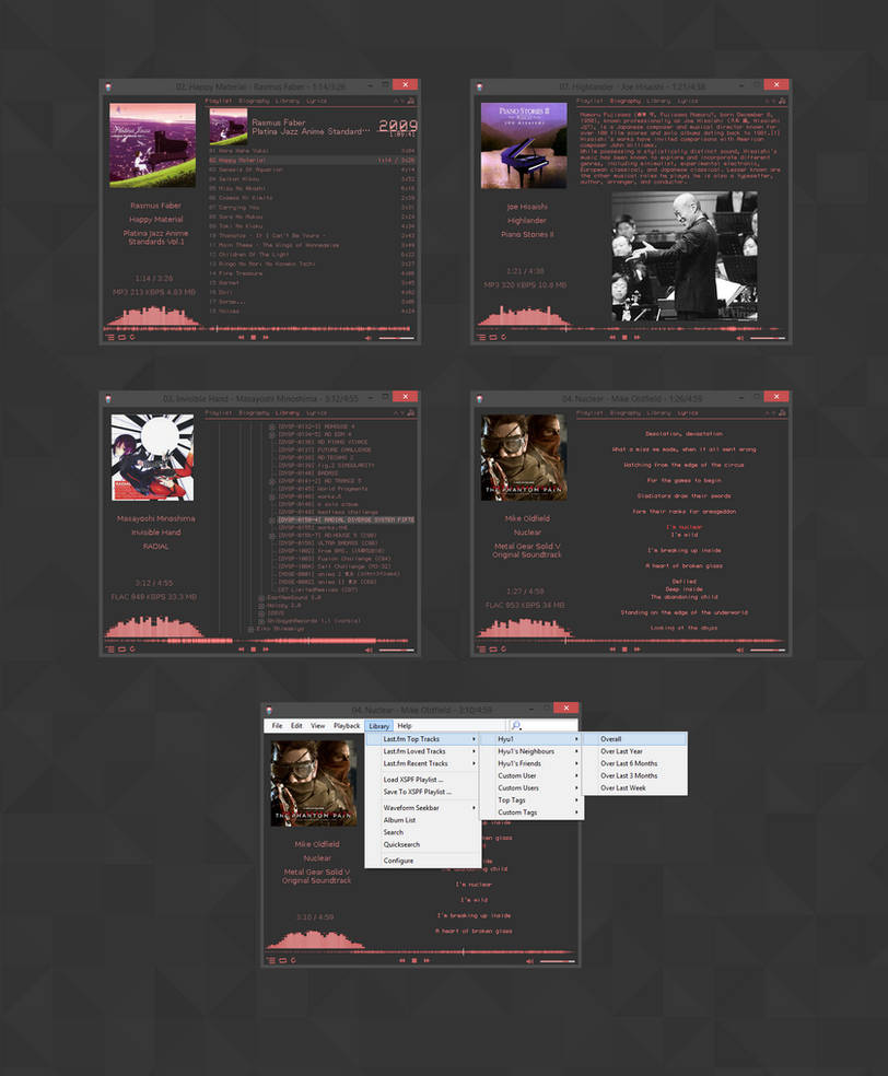 Foobar Nightlife2 Mod by Hyu v1.1 by celroid