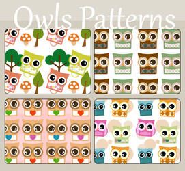 Owls Patterns