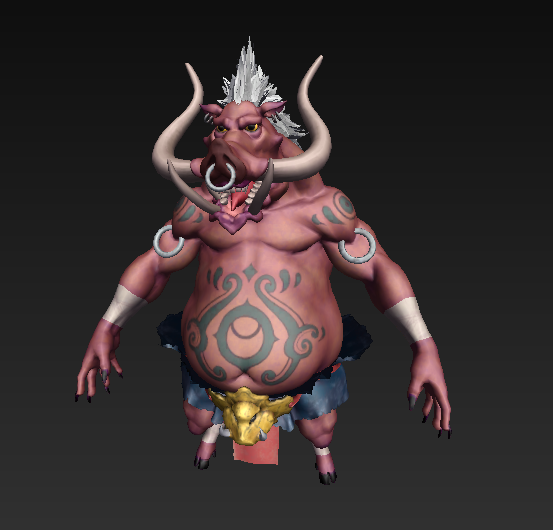Monkey King- Boars models release by artinkers on DeviantArt