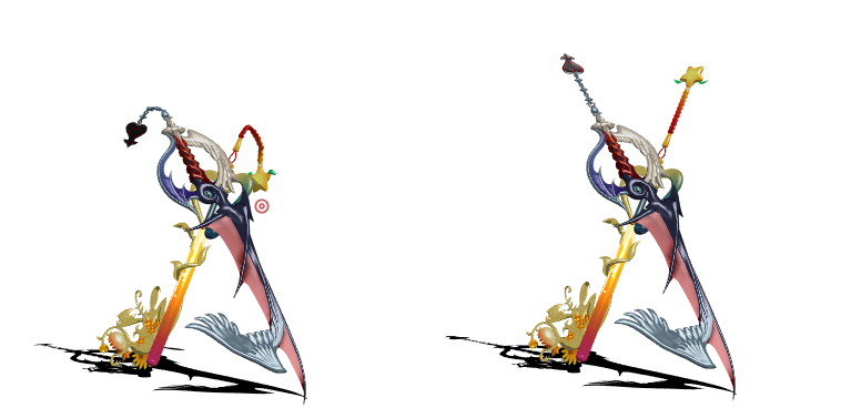 MMD Keyblades dl by artinkers on DeviantArt