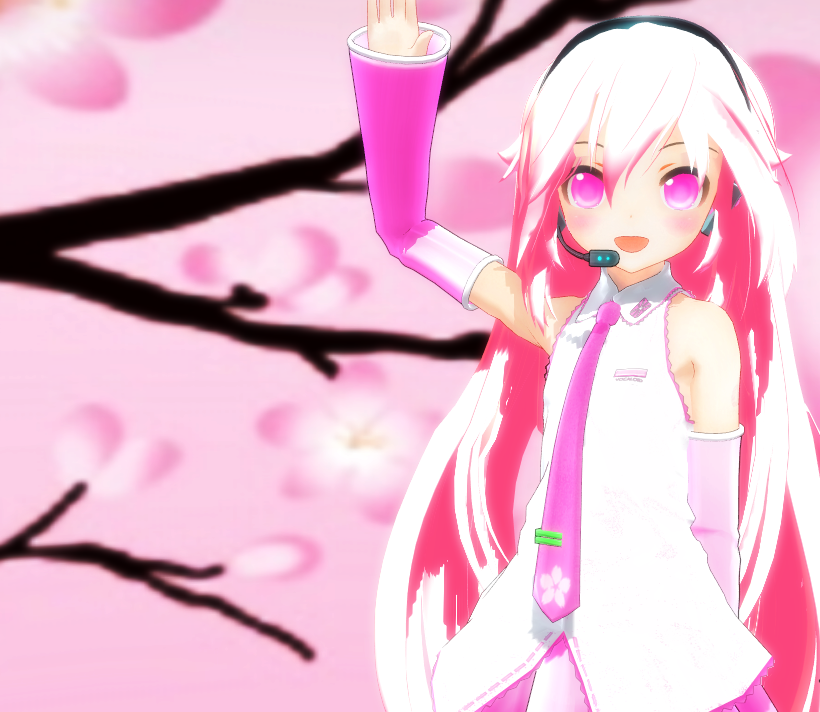 MMD DL iMumu Style Sakura Miku by puputimumu on DeviantArt