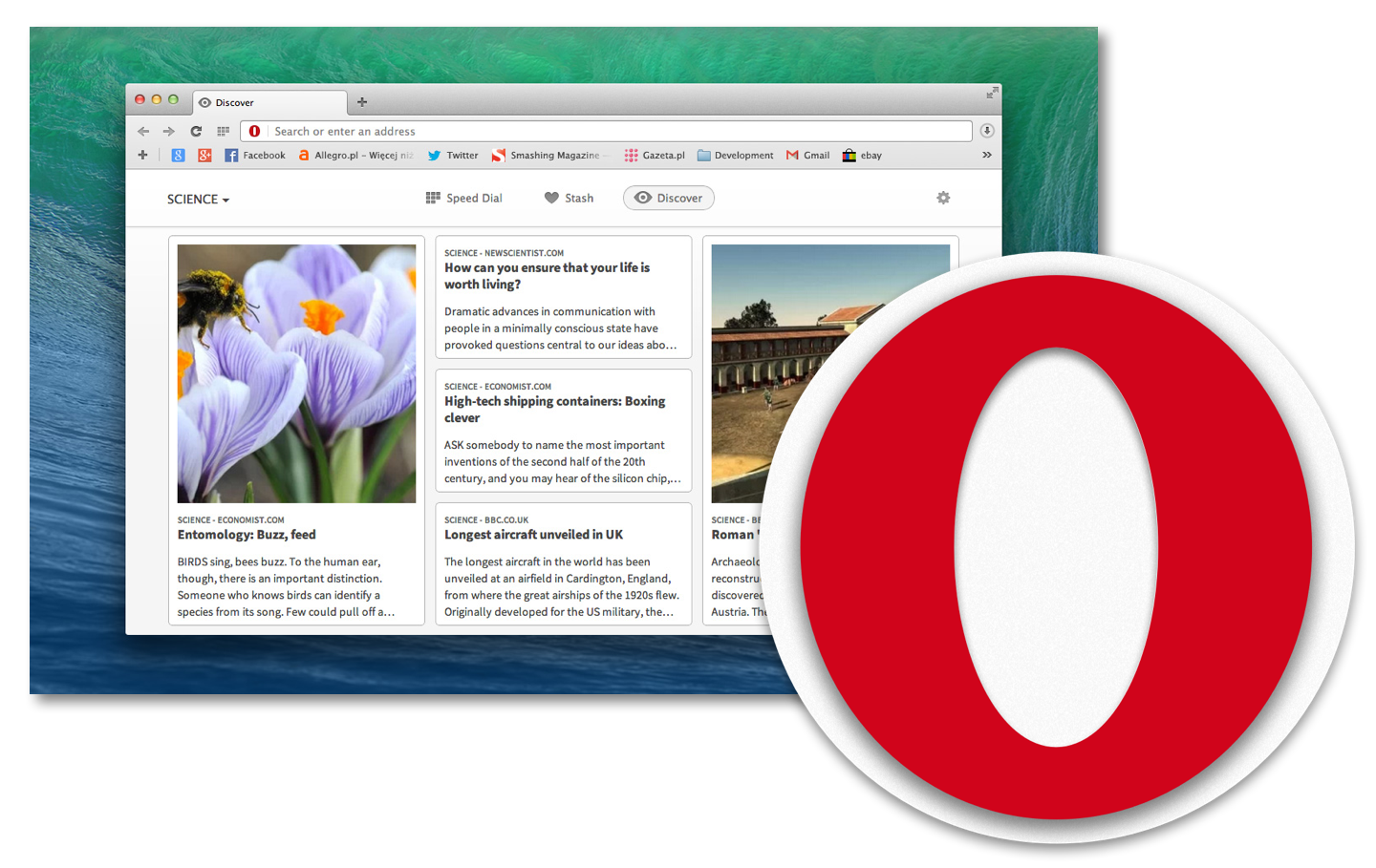 Opera icon for OS X Yosemite