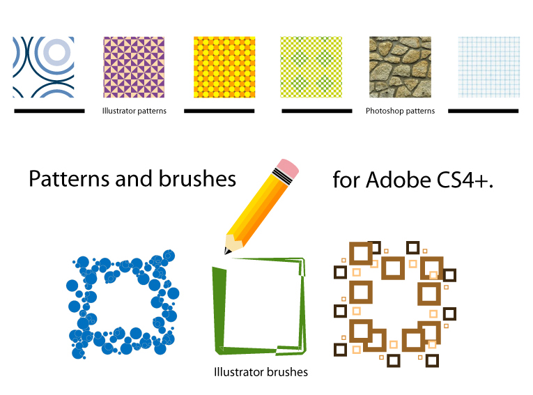 CS4 Brushes and Patterns