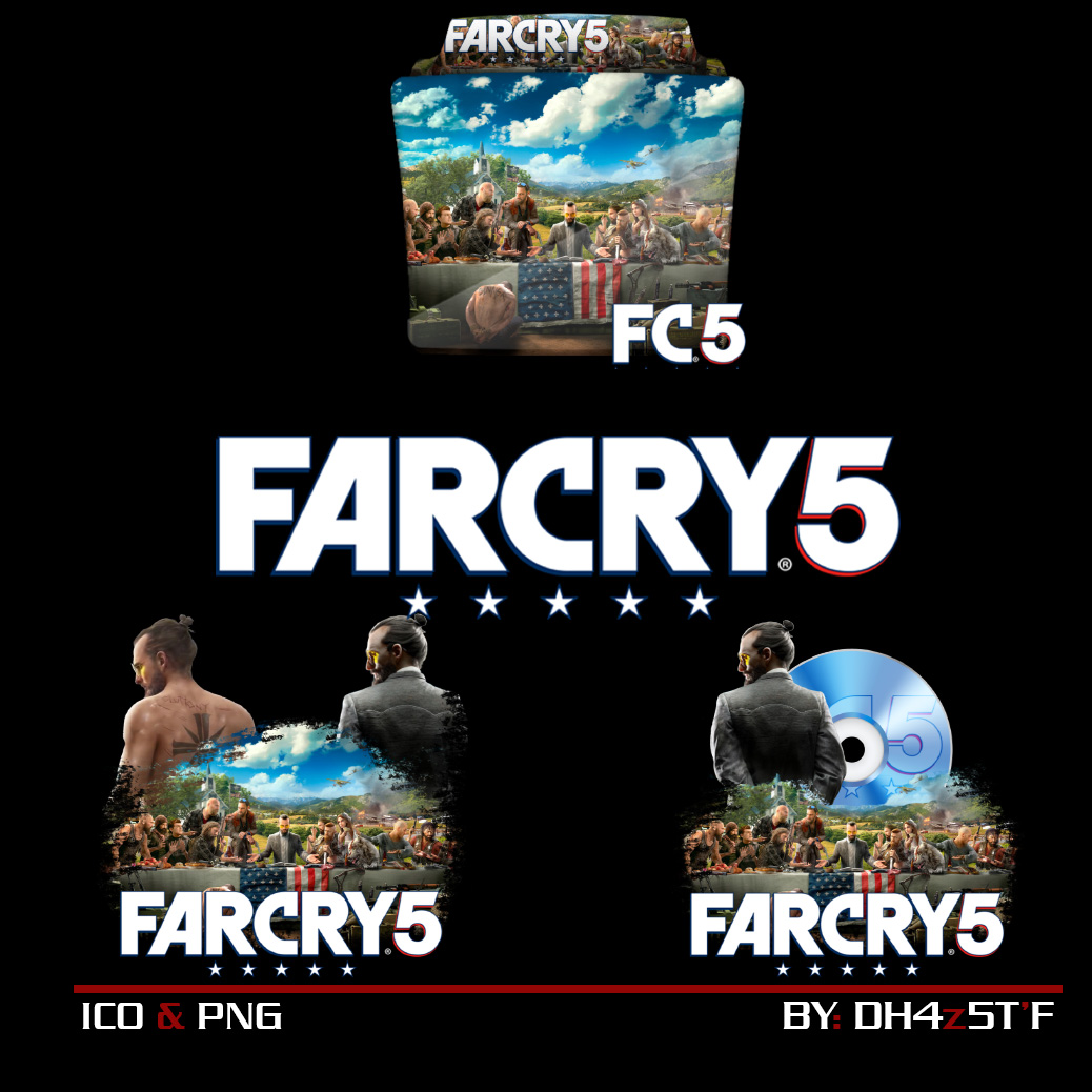 Far Cry 5 Folder Icon by DH4z5T on DeviantArt