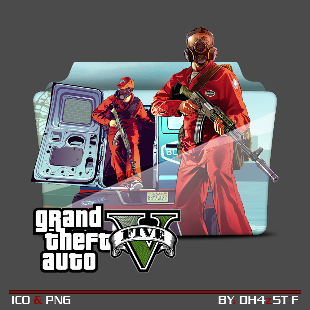 Gta V v2 Folder Icon by DH4z5T on DeviantArt