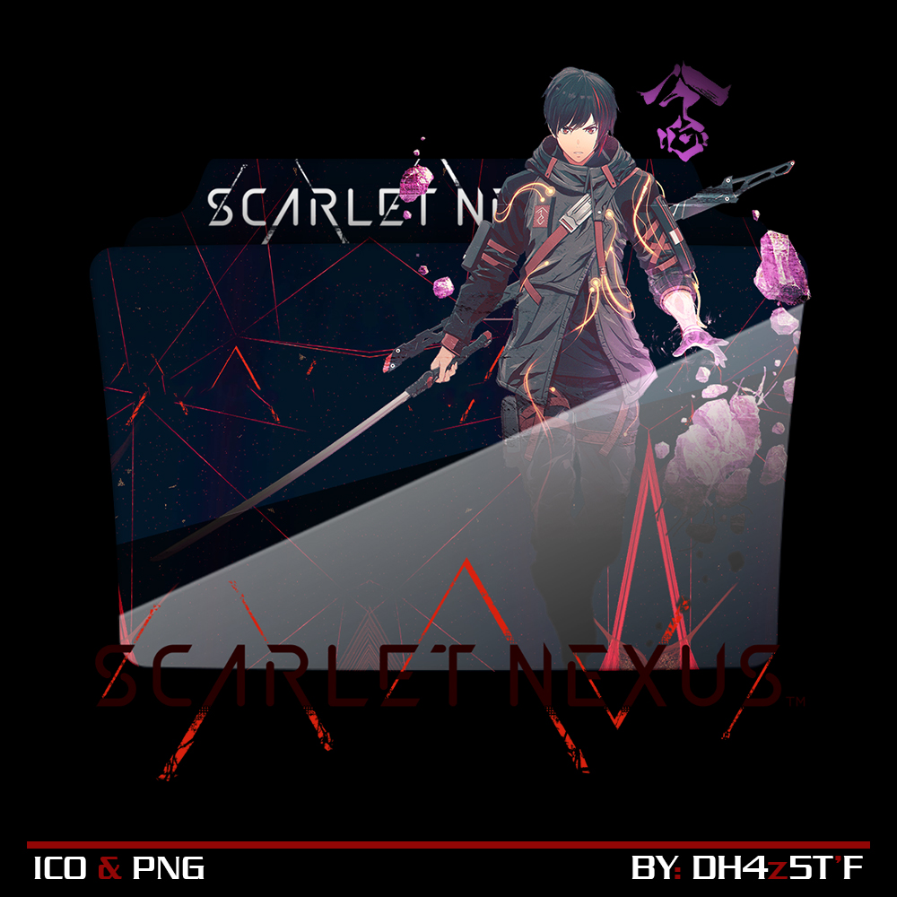 Scarlet Nexus Folder Icon by DH4z5T on DeviantArt