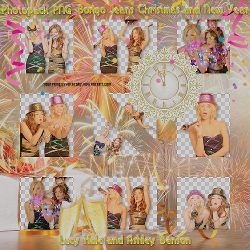 Photopack PNG Lucy Hale and Ashley Benson - Bongo 