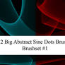 Big abstract Sine Dots Brushes