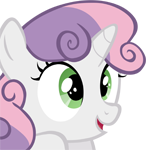 Excited Sweetie Belle .psd