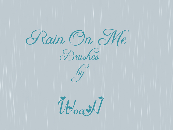 Rain On Me Brushes