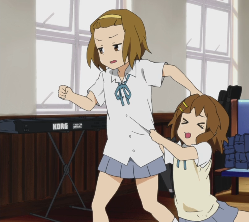 Wallpaper K On Yui Begging Ritsu Gif Animation By Kyoflameashhylden On For iPhone