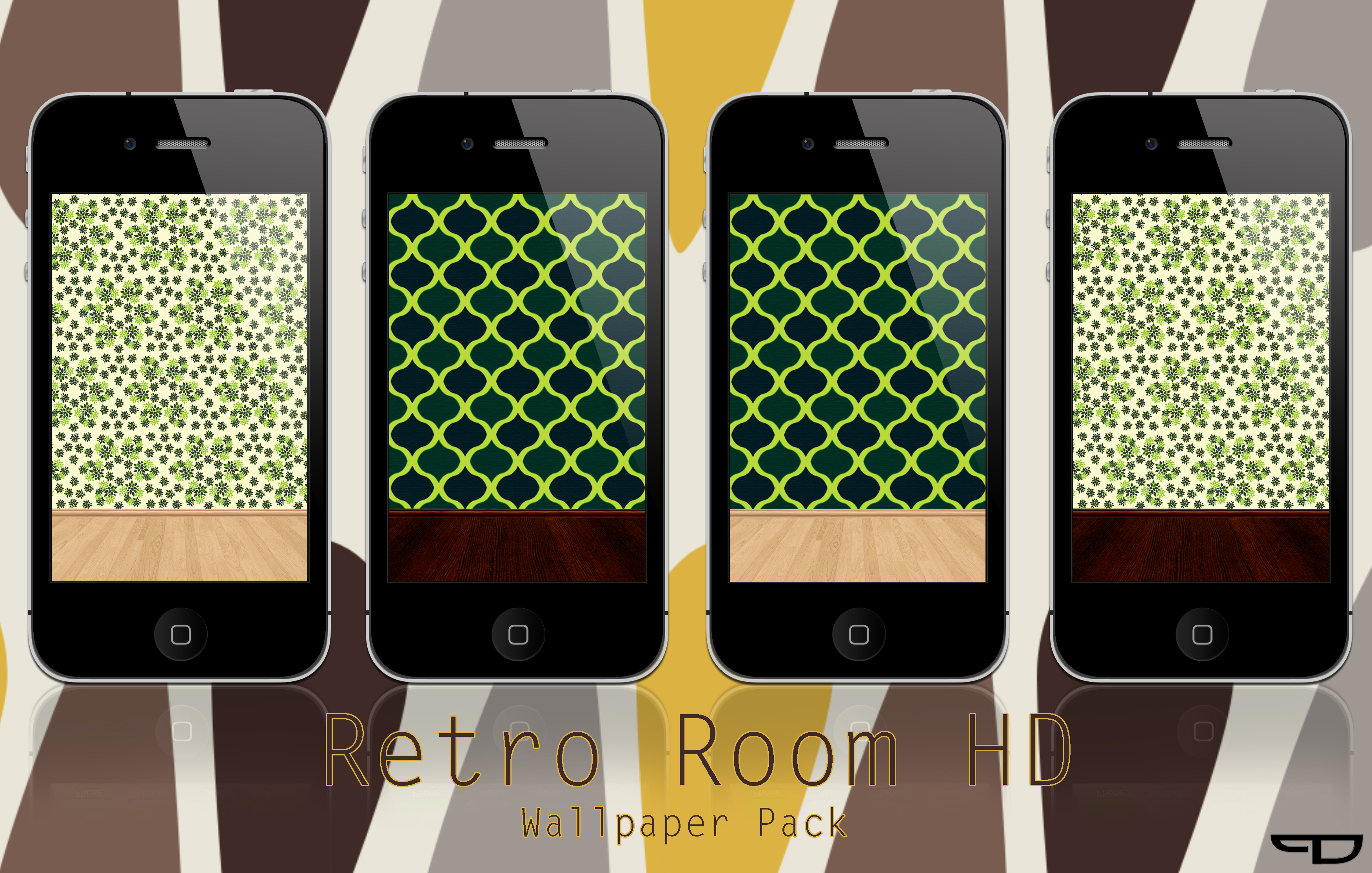 Retro Room HD Wallpaper Pack