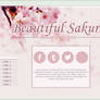 Beautiful Sakura | advanced custom graphic