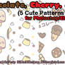 Chocolate, Cherry, and Strawberry Patterns by CNM